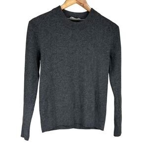 Everlane 100% Cashmere Gray Long Sleeve Sweater Women's Size Small EUC